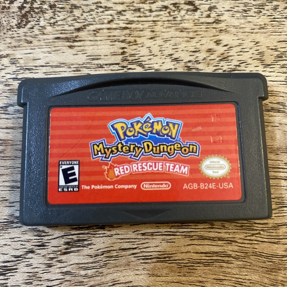 Pokemon Mystery Dungeon: Red Rescue Team (Nintendo Game Boy Advance, 2006)